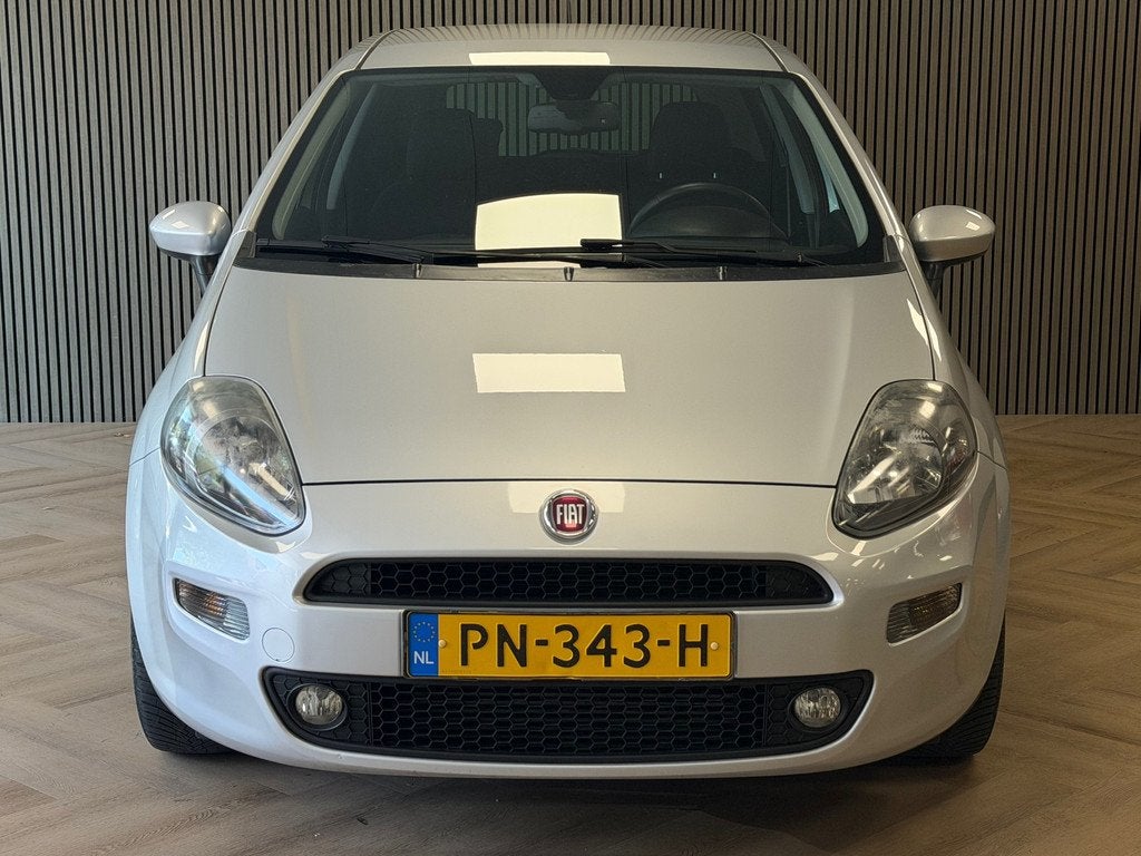 Fiat Punto Evo 0.9 TwinAir Sempre AIRCO NAVIGATIE CRUISE BLU, Voorwielaandrijving, Stof, Gebruikt, Euro 6