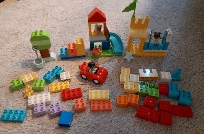 lego Duplo Bouwset 10914, Kinderen en Baby's, Speelgoed | Duplo en Lego, Ophalen of Verzenden, Zo goed als nieuw, Duplo, Complete set