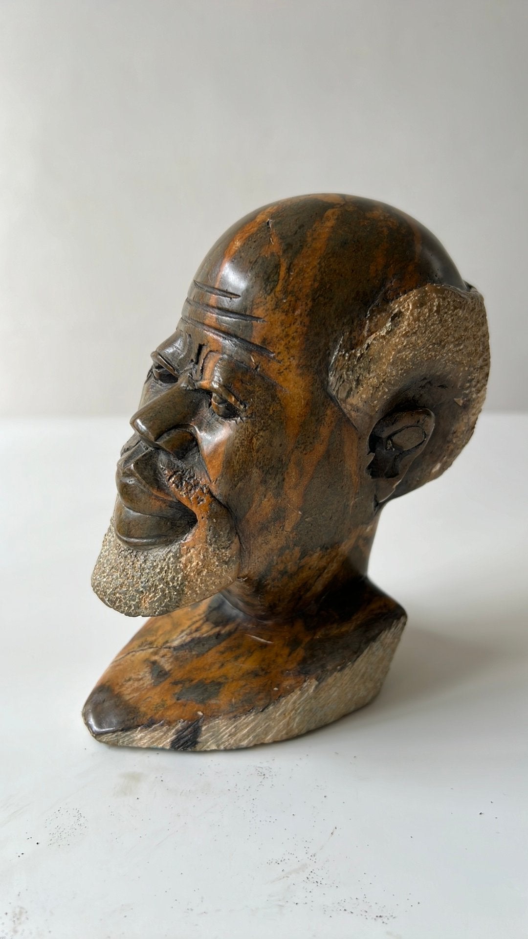 Beeld Afrikaanse man, Antiek en Kunst, Ophalen of Verzenden