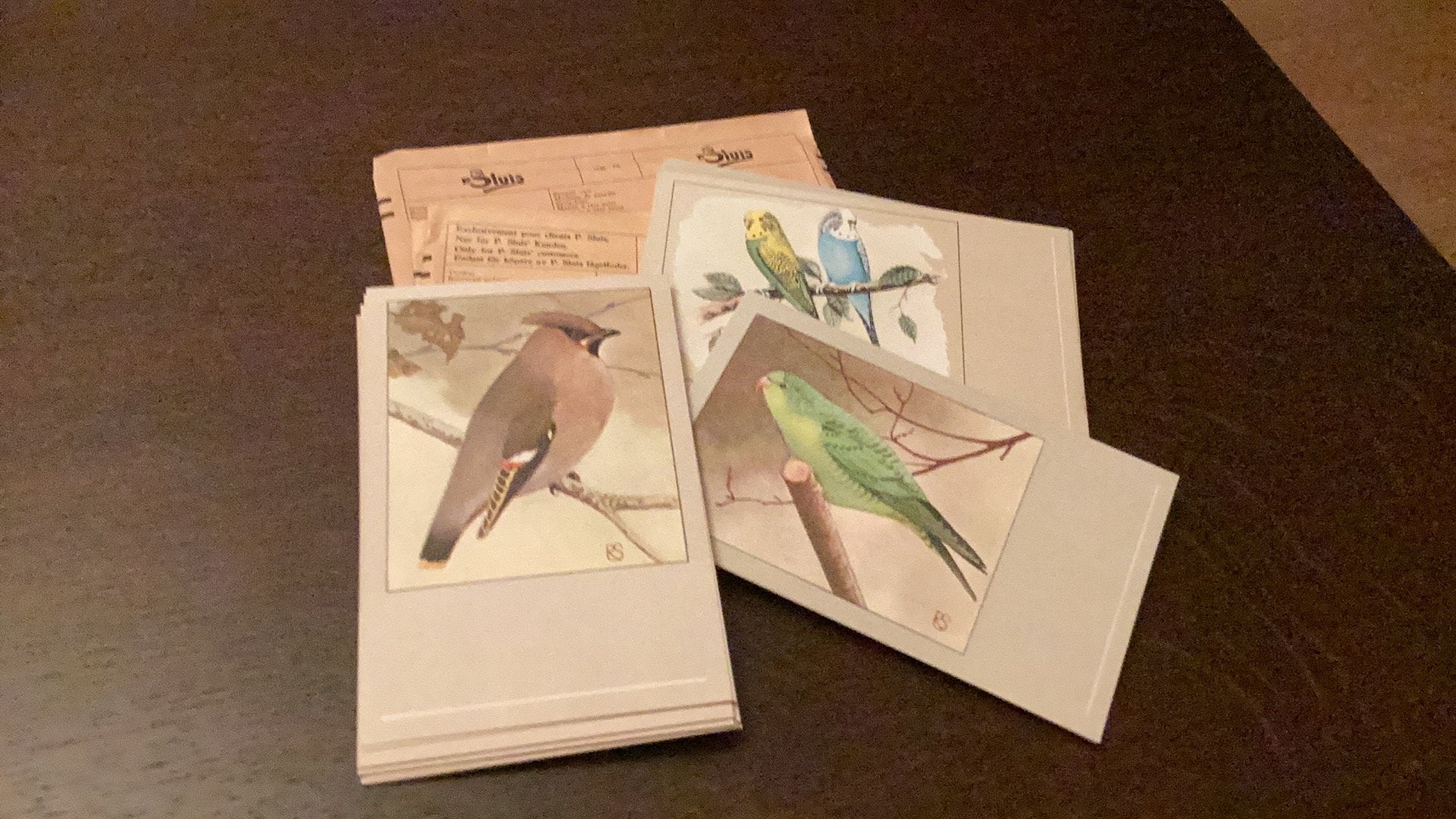 Vogelkaarten Sluis, Verzamelen, Ophalen of Verzenden, Paard