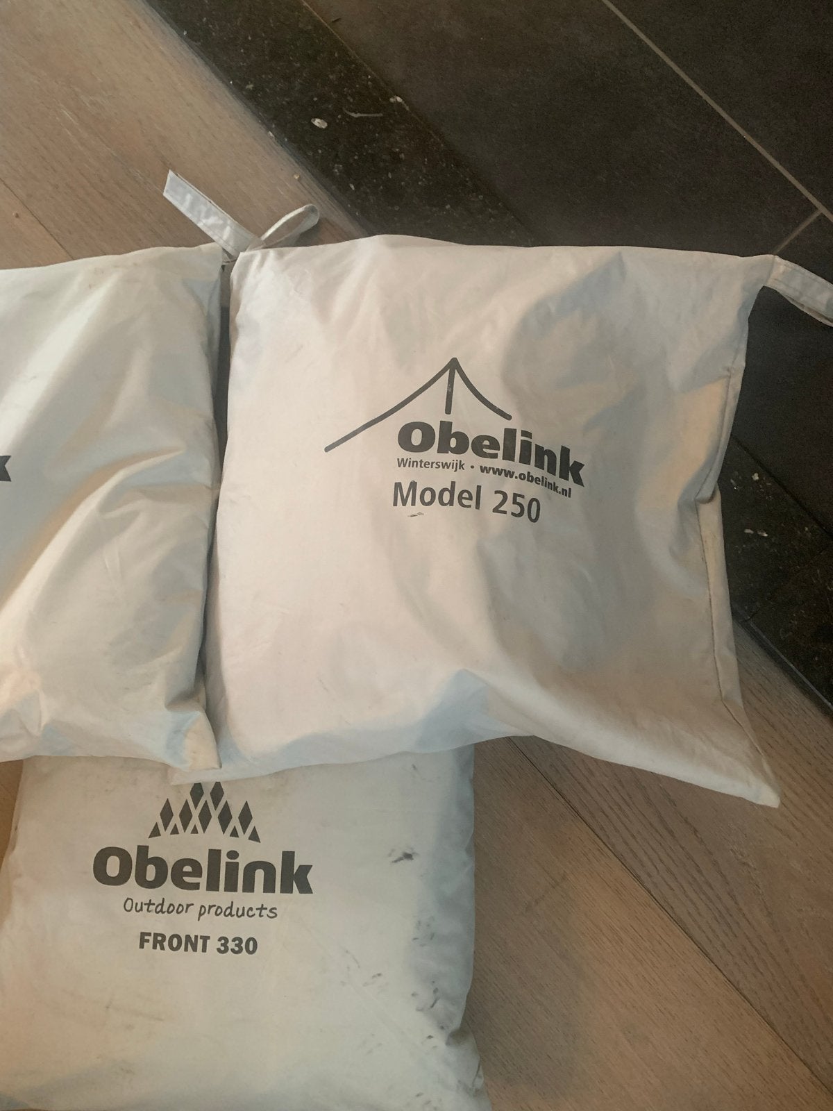 Obelink zijwanden en voorfront 330 voor zakluifel, Ophalen of Verzenden, Gebruikt
