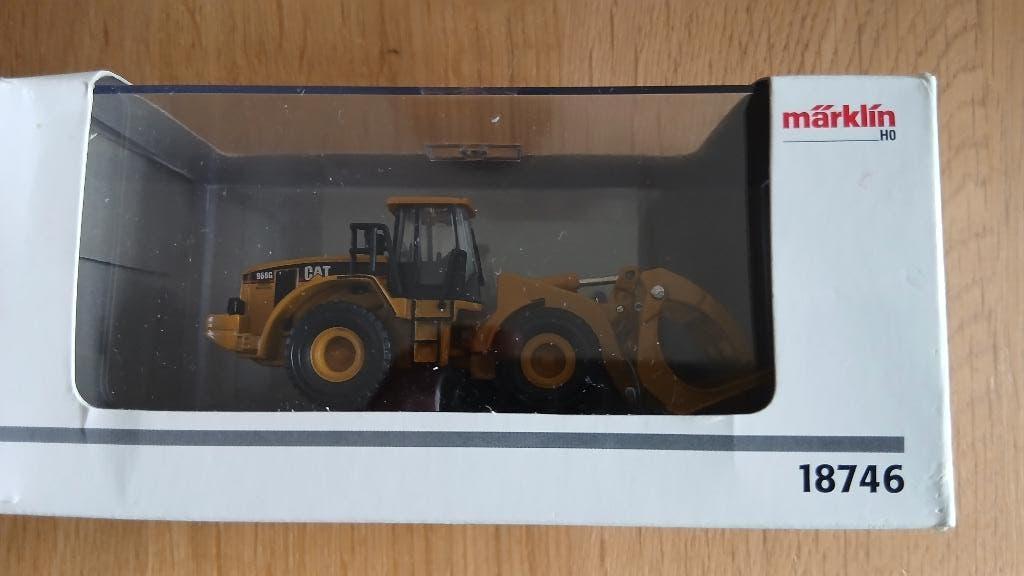 Marklin/Cat shovel met houtgrijper, Gelijkstroom of Wisselstroom, Overige typen, Nieuw, Ophalen of Verzenden