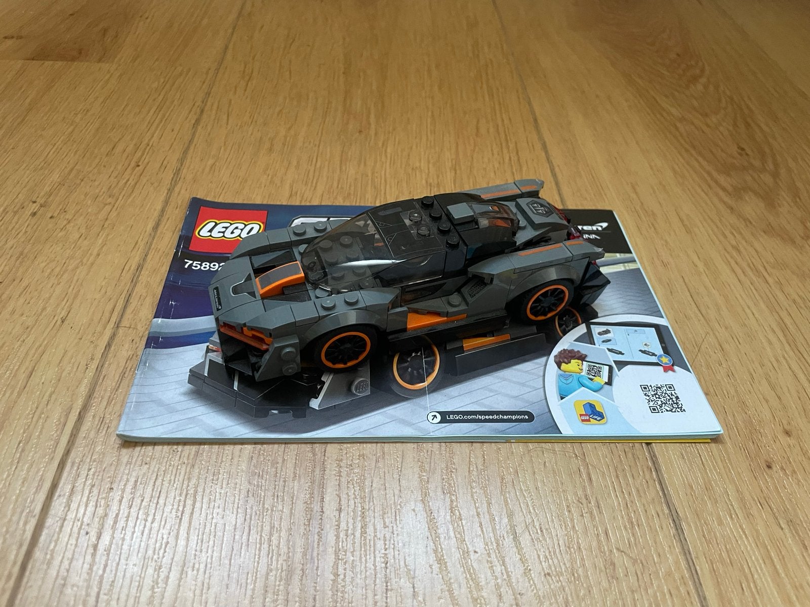 LEGO Speed Champions McLaren Senna 75892, Lego, Zo goed als nieuw, Compleet, Complete set