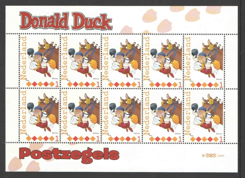 Postzegels Donald Duck, Ontdek Duckstad: Vel 17, Ophalen of Verzenden, Na 1940, Postfris