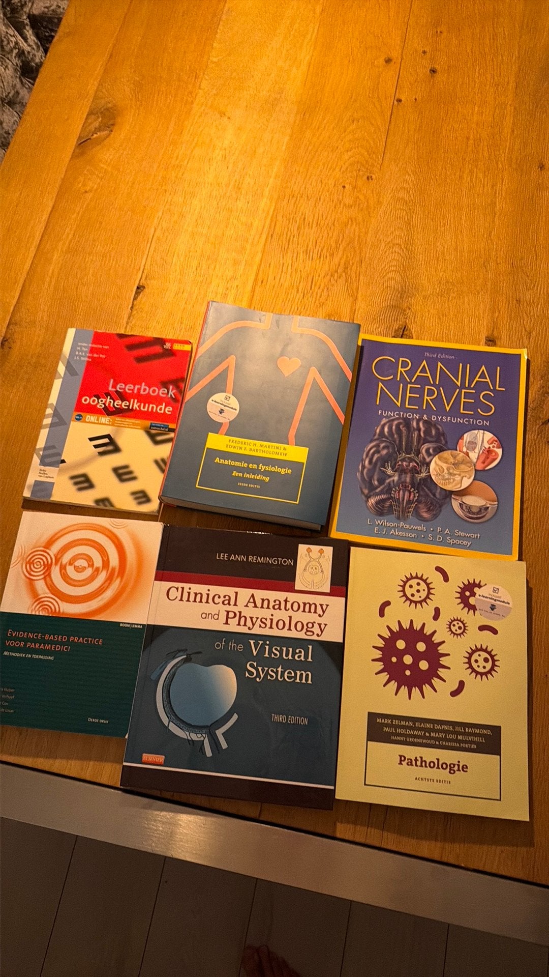 Leerboeken studie optometrie / orthoptie, Ophalen of Verzenden, Bandrecorder