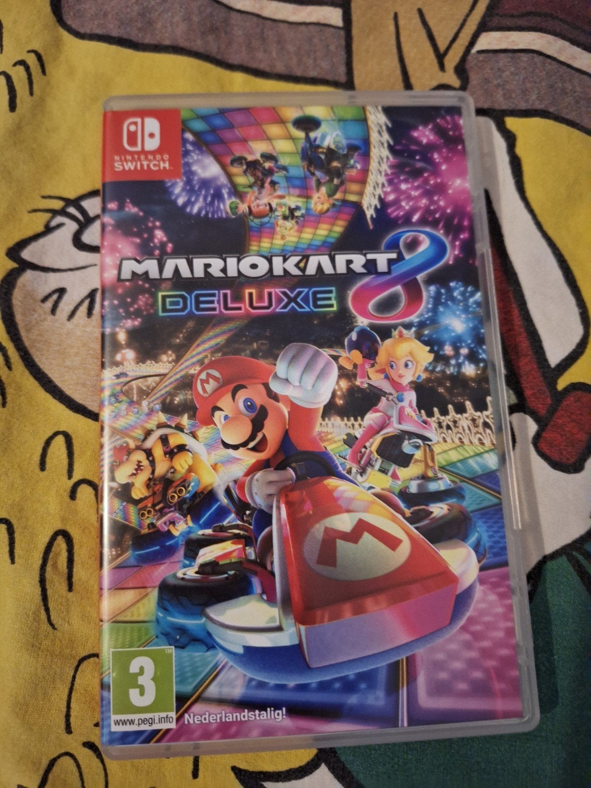 Mario Kart 8 Deluxe - Nintendo Switch, Racen en Vliegen, Ophalen of Verzenden, Zo goed als nieuw, Eén computer