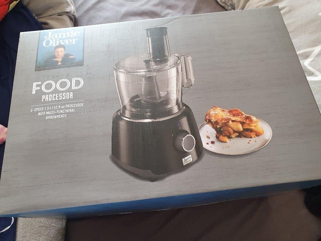 Jamie Oliver foodprocessor, 1 tot 2 liter, Verzenden, Nieuw, 2 snelheden