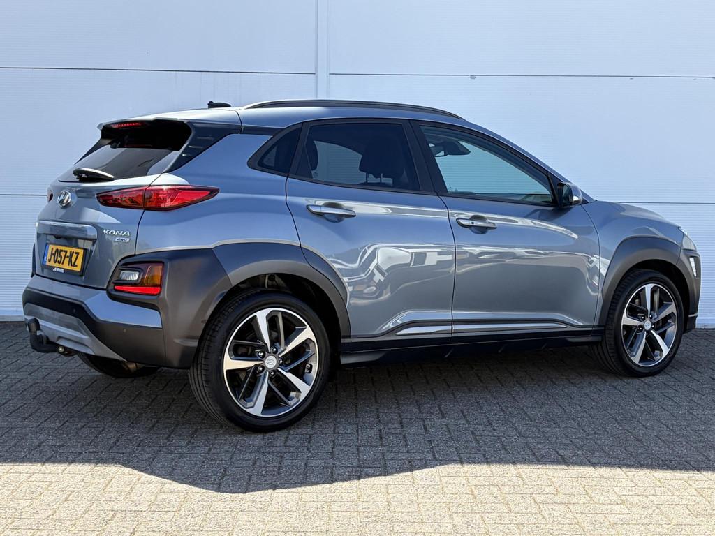 Hyundai Kona 1.6 T-GDI Premium / Trekhaak ( 1250 kg ) / Airc, Auto's, Hyundai, Automaat, 15 km/l, 4 cilinders, Vierwielaandrijving