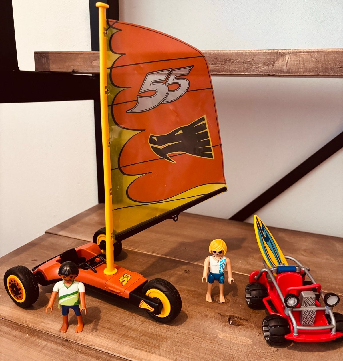 Playmobil Strandbuggy en Strandzeiler met Figuren, Ophalen of Verzenden, Gebruikt, Jongen of Meisje