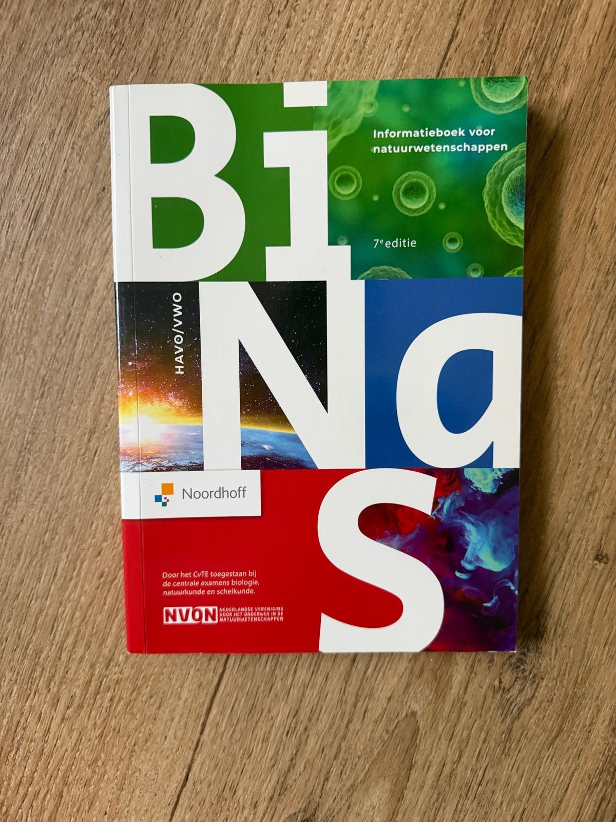 Binas 7e editie HAVO/VWO - Informatieboek natuurwetenschappe, Boeken, Ophalen of Verzenden, Beta, Zo goed als nieuw, HBO