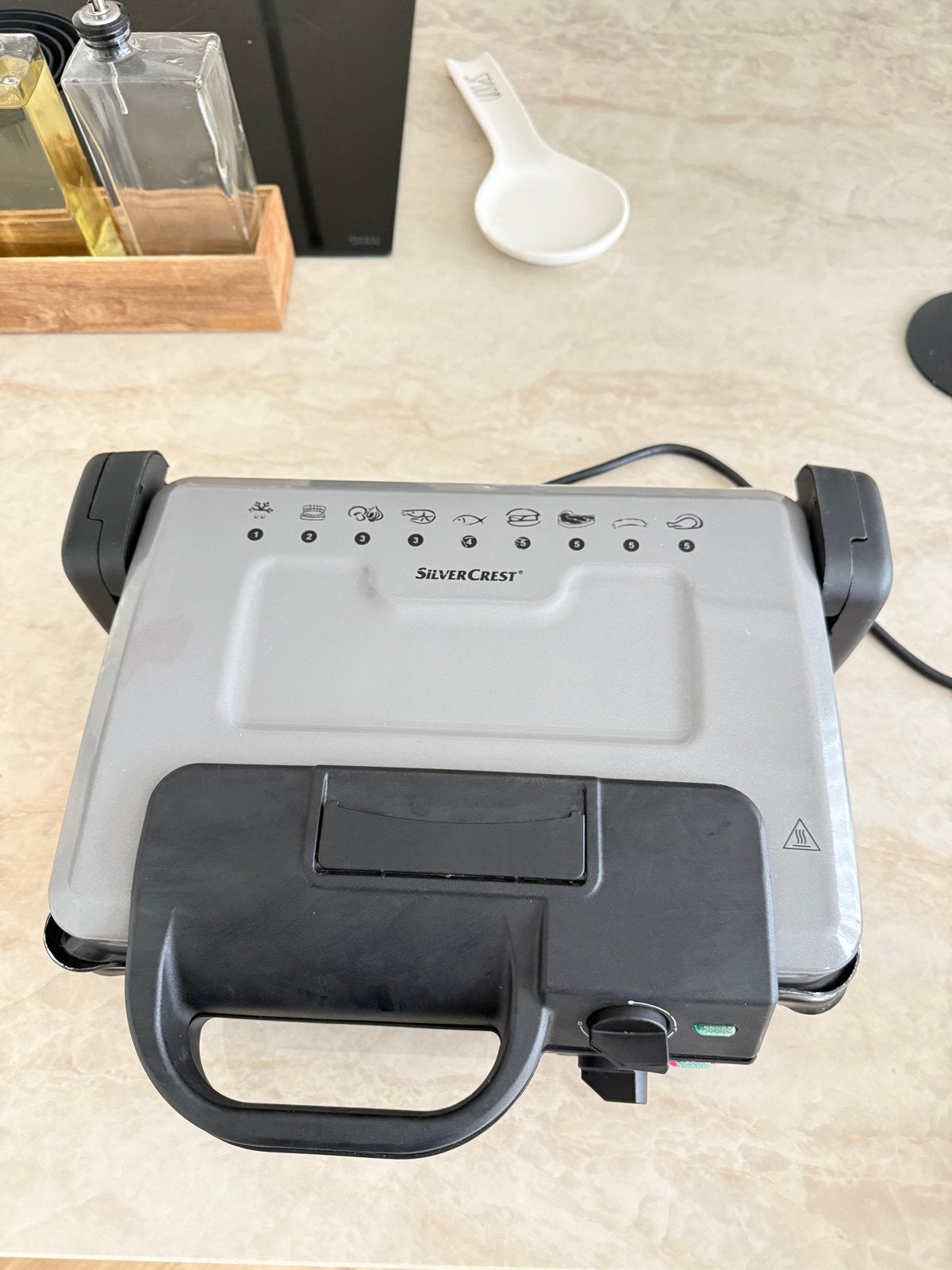 SilverCrest Contactgrill SKG 1700 B3 - Perfect werkend, Ophalen, Gebruikt, Tafelgrill