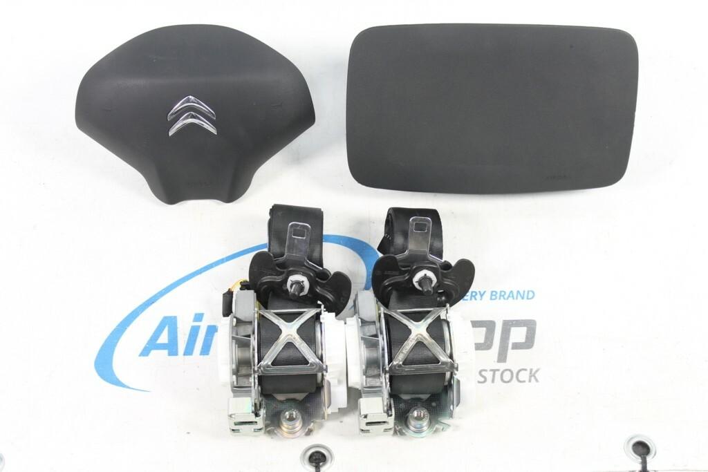 Airbag set - dashboard paneel zwart Citroen C3 (2009-2016), Auto-onderdelen