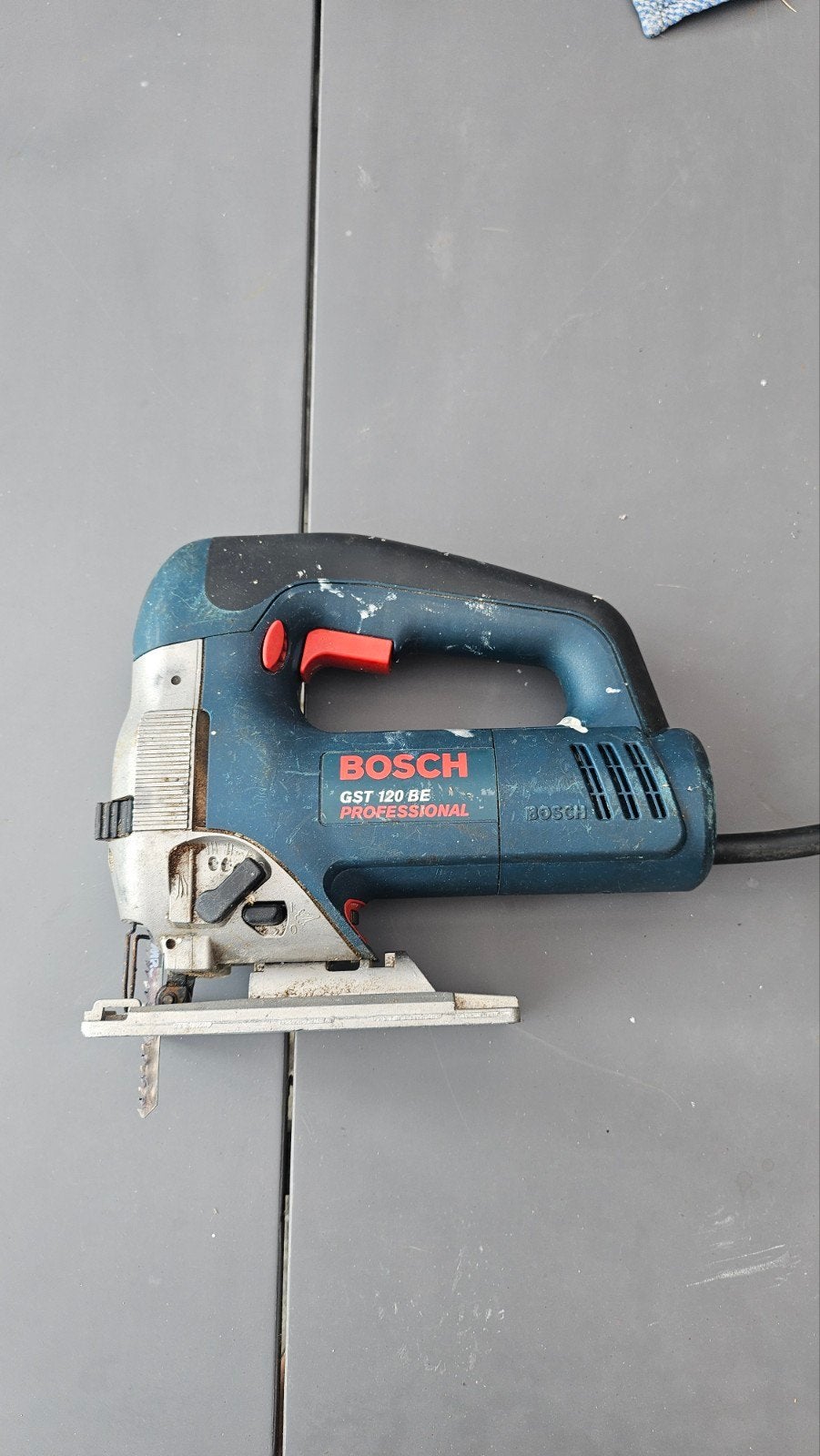 Bosch GST 120 BE Professional Decoupeerzaag, Gebruikt, 600 tot 1200 watt, Ophalen of Verzenden, Bosch