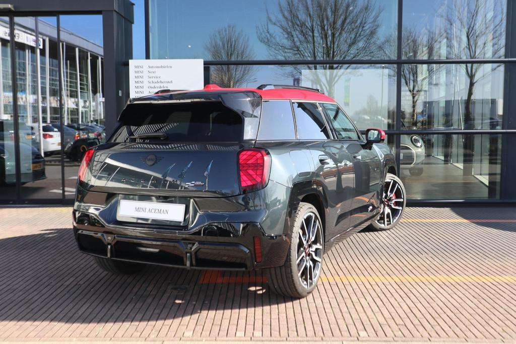 MINI Aceman E John Cooper Works uitvoering | L Pakket, Auto's, Mini, Zwart, 258 pk, 355 km, Leder en Stof