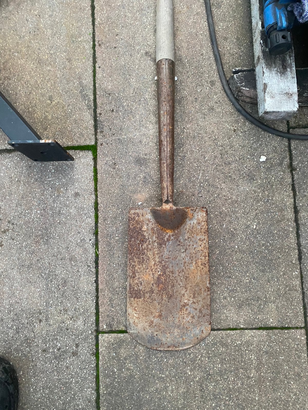 Spade, Tuin en Terras, Ophalen of Verzenden, Gebruikt