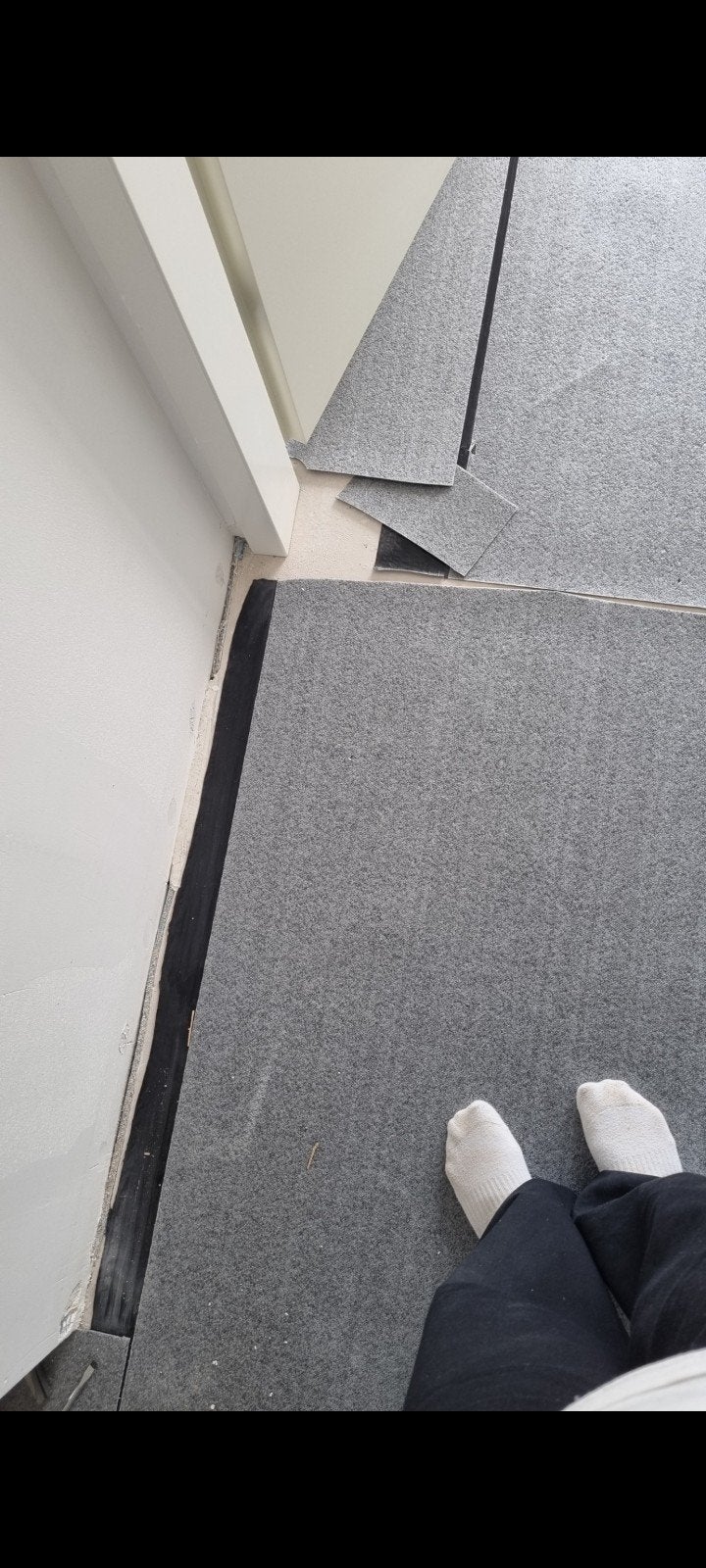 80 m² ondervloer gebruikt., Ophalen