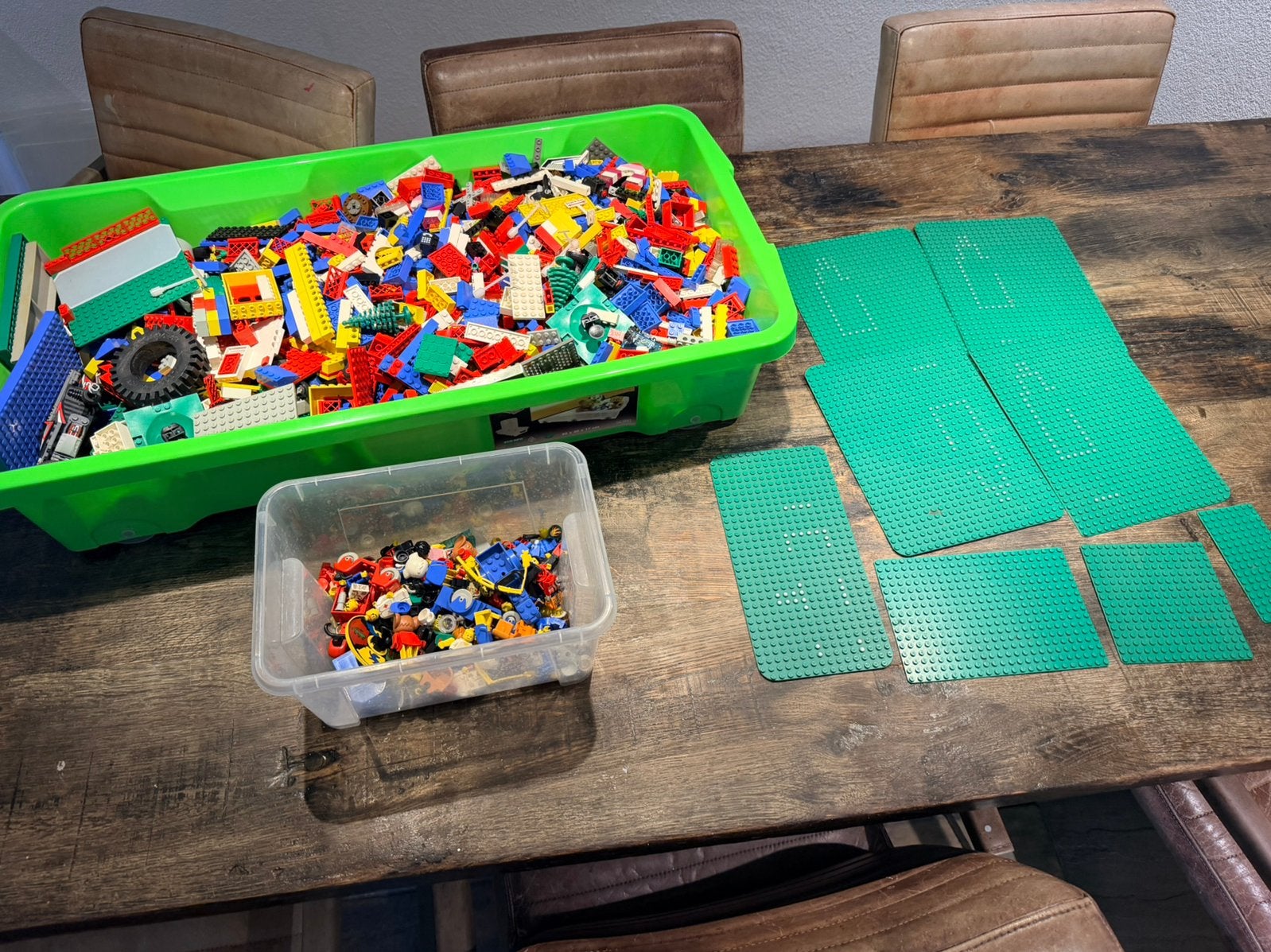 Partij Lego met minifiguren (jaren 80/90 - geen verkleuring), Gebruikt, Star Wars, Lego, Inclusief minifiguren