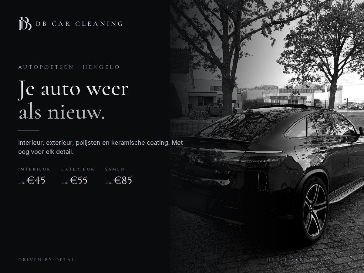 Auto poetsen & polijsten Hengelo | Interieur v.a. €45, Auto diversen, Ophalen of Verzenden