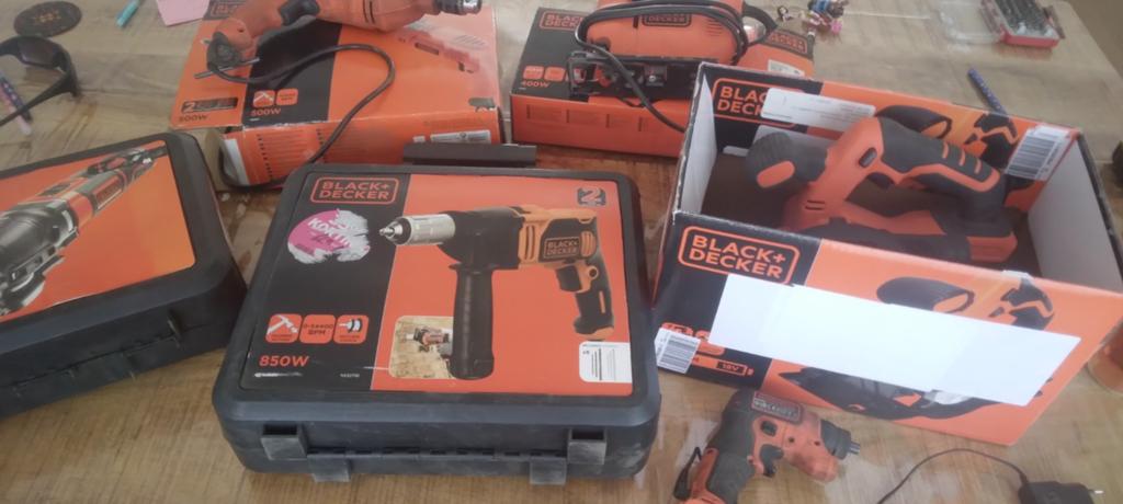 Gereedschap van Black & Decker, Doe-het-zelf en Verbouw, Gereedschap | Handgereedschap, Gebruikt, Ophalen