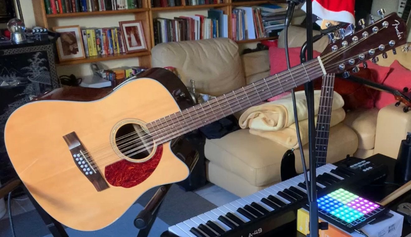 Fender 12 string electroacoustic guitar, Muziek en Instrumenten, Snaarinstrumenten | Gitaren | Akoestisch, Ophalen of Verzenden
