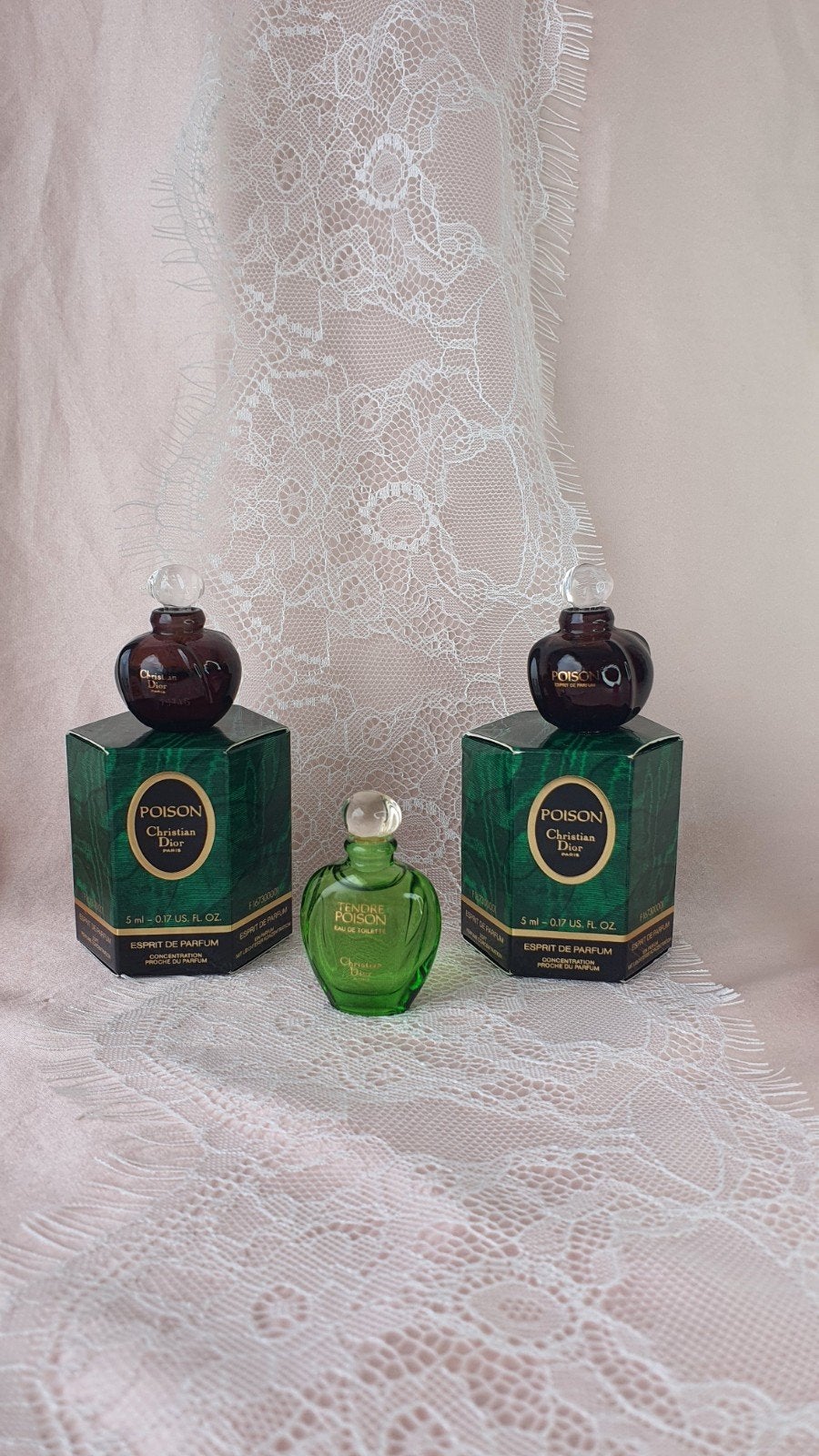 Christian Dior Tendre Poison parfum miniatures zeldzaam, Ophalen of Verzenden, Nieuw, Miniatuur
