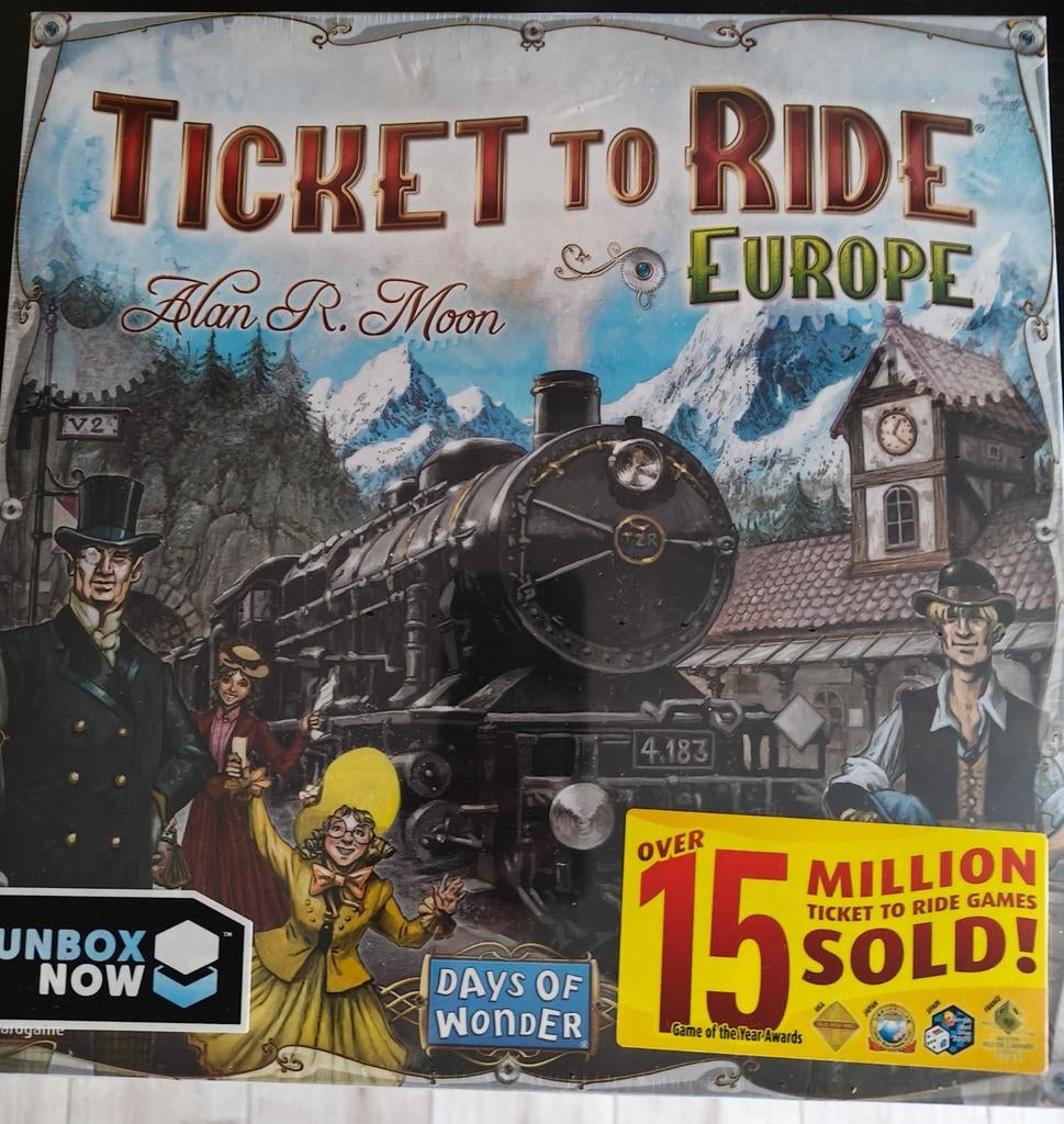 Ticket to Ride Europe - Nieuw Geseald Bordspel, Ophalen of Verzenden, Nieuw, Days of Wonder