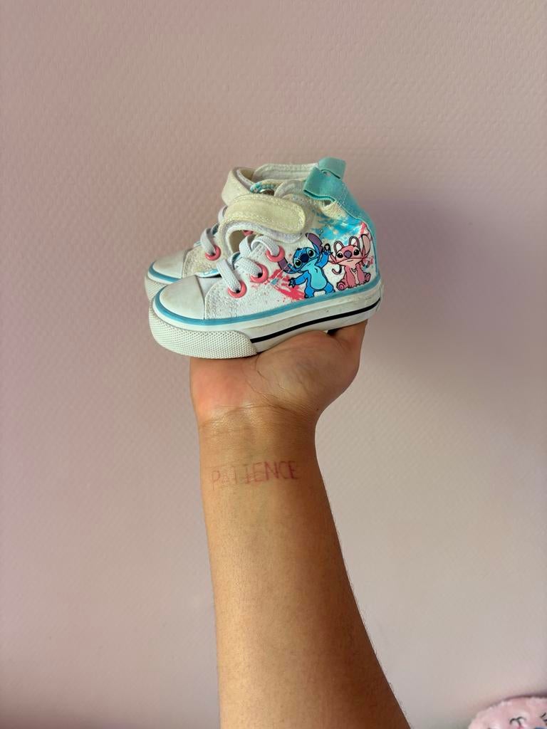 Disney Stitch babyschoentjes, Ophalen of Verzenden, Gebruikt, Jongetje of Meisje, Schoentjes