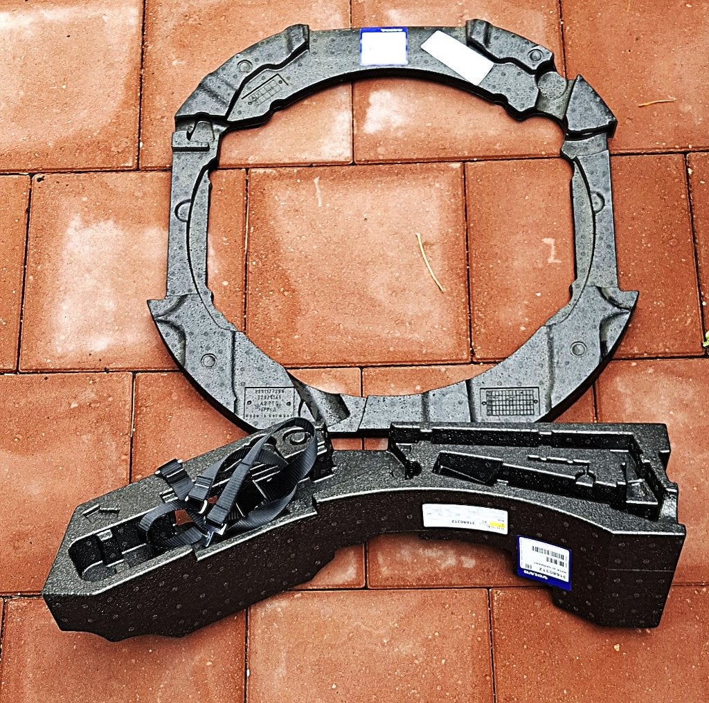 Reserve wiel Volvo xc40, Ophalen