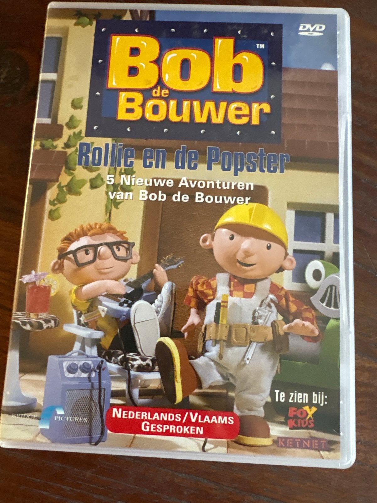Bob de Bouwer: Rollie en de Popster (DVD), Gebruikt, Alle leeftijden, Tv-serie, Familie