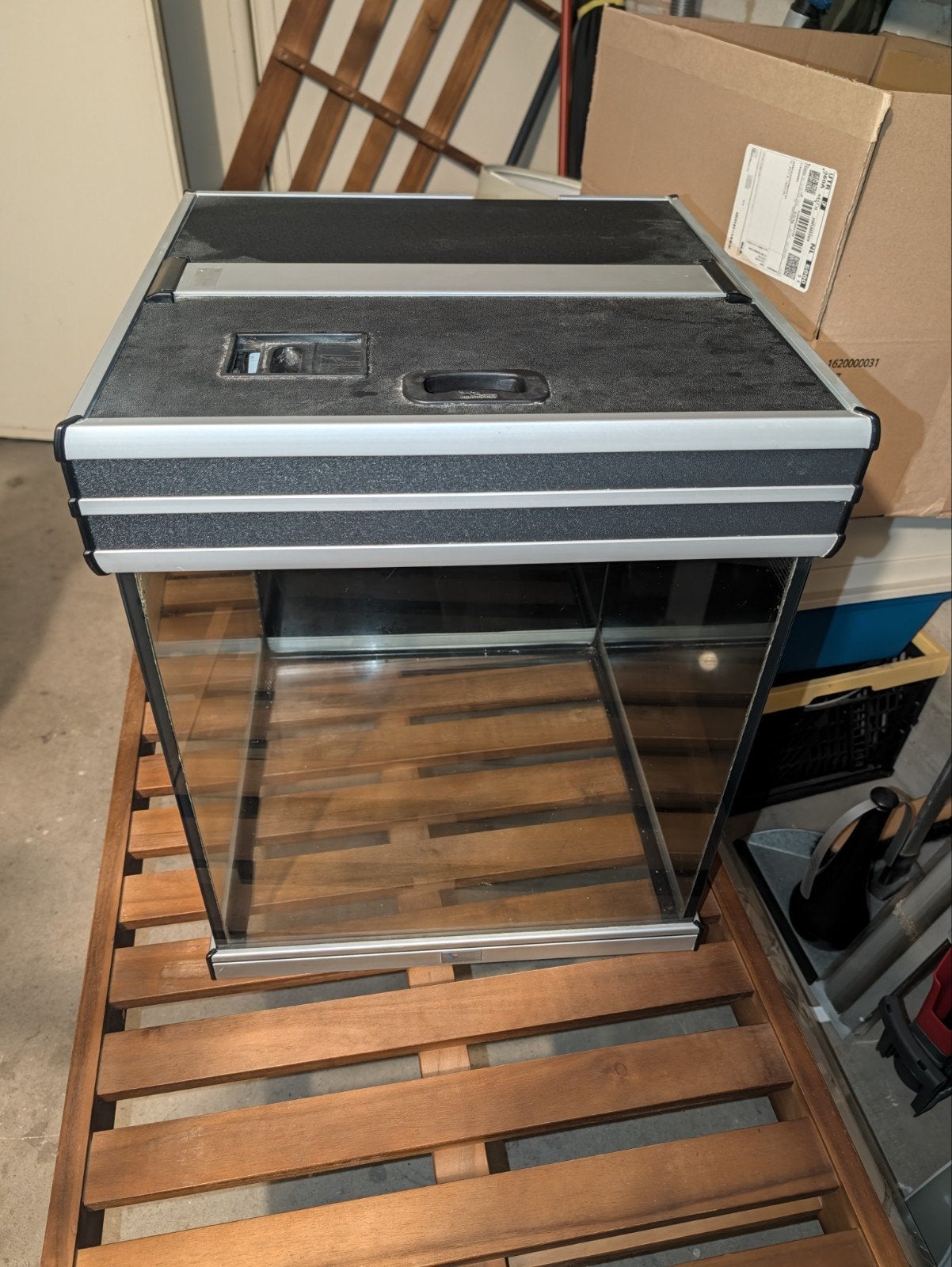 Aquatlantis 64L eventueel inclusief toebehoren., Dieren en Toebehoren, Ophalen, Gebruikt, Aquatlantis, Inclusief deksel