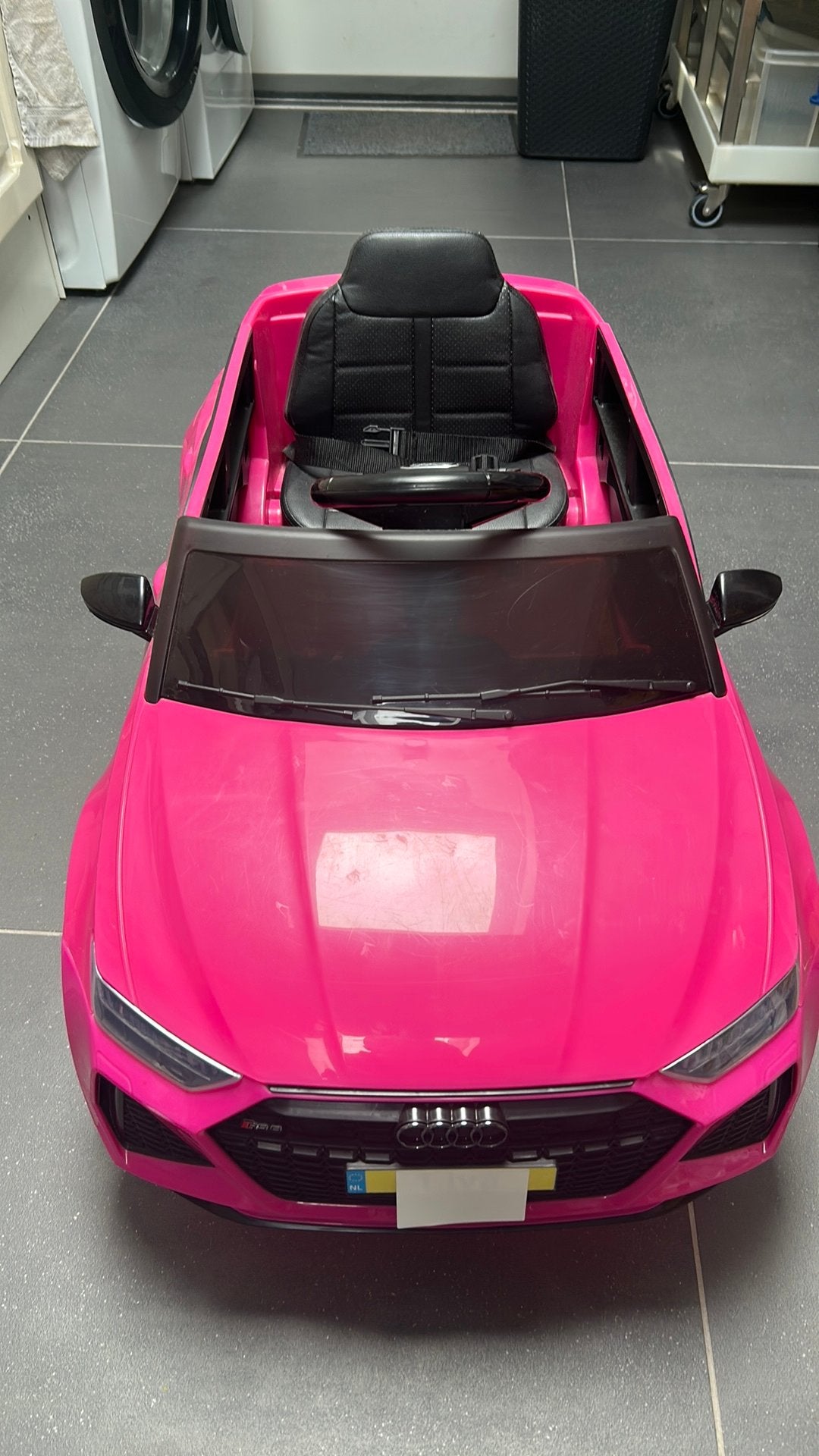 Roze audi RS6 met Afstandsbediening en zelf rijden, Ophalen, Zo goed als nieuw