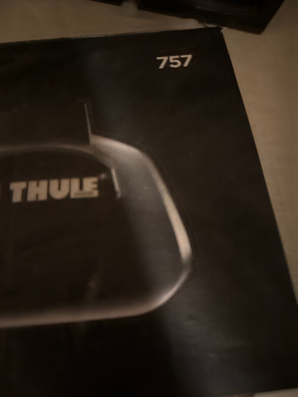 Thule 757 dakdragerset met sloten en sleutel, Ophalen of Verzenden, Gebruikt