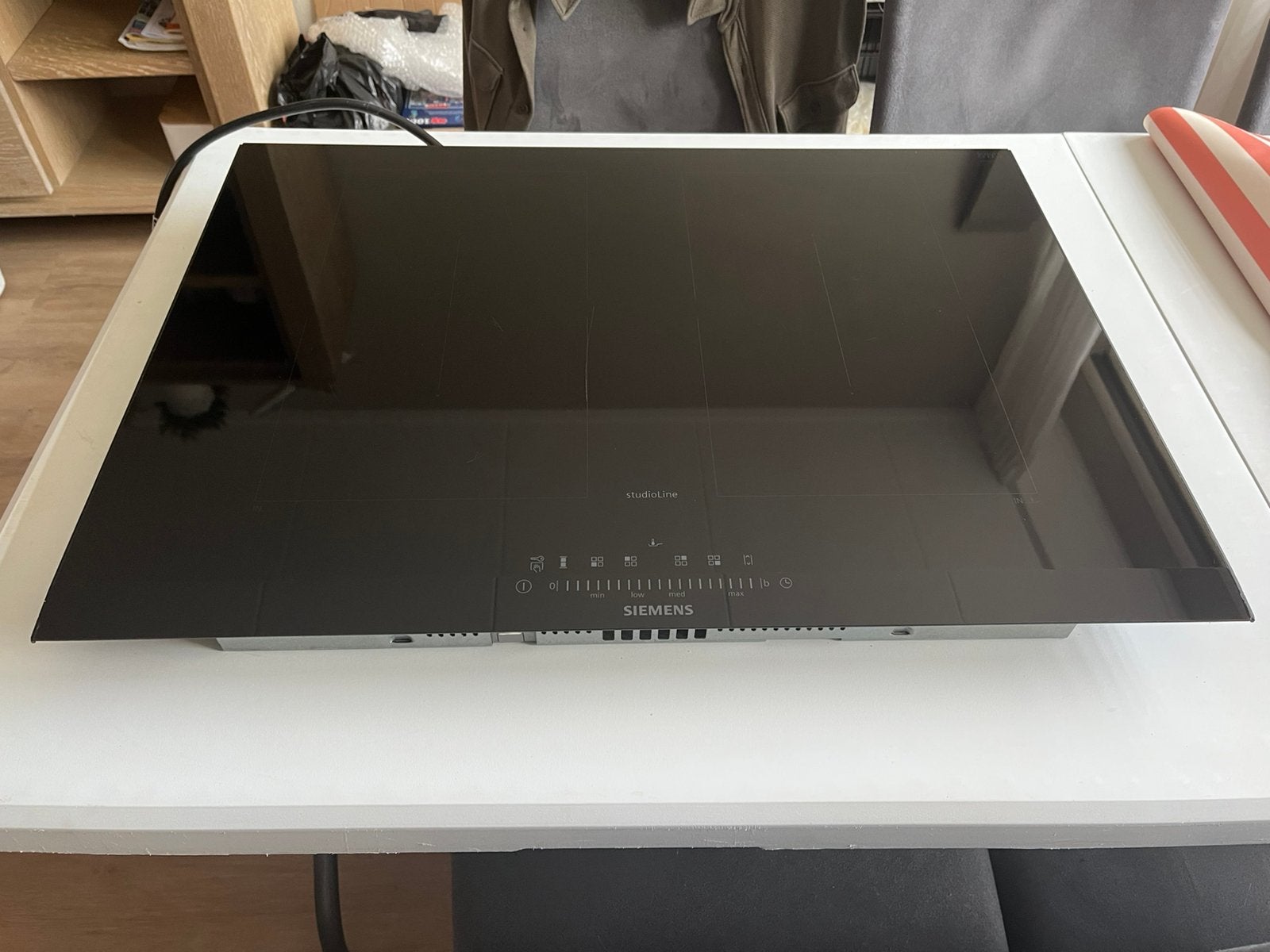 Te koop Siemens inductiekookplaat, Witgoed en Apparatuur, Ophalen, Gebruikt, 4 kookzones, Inbouw