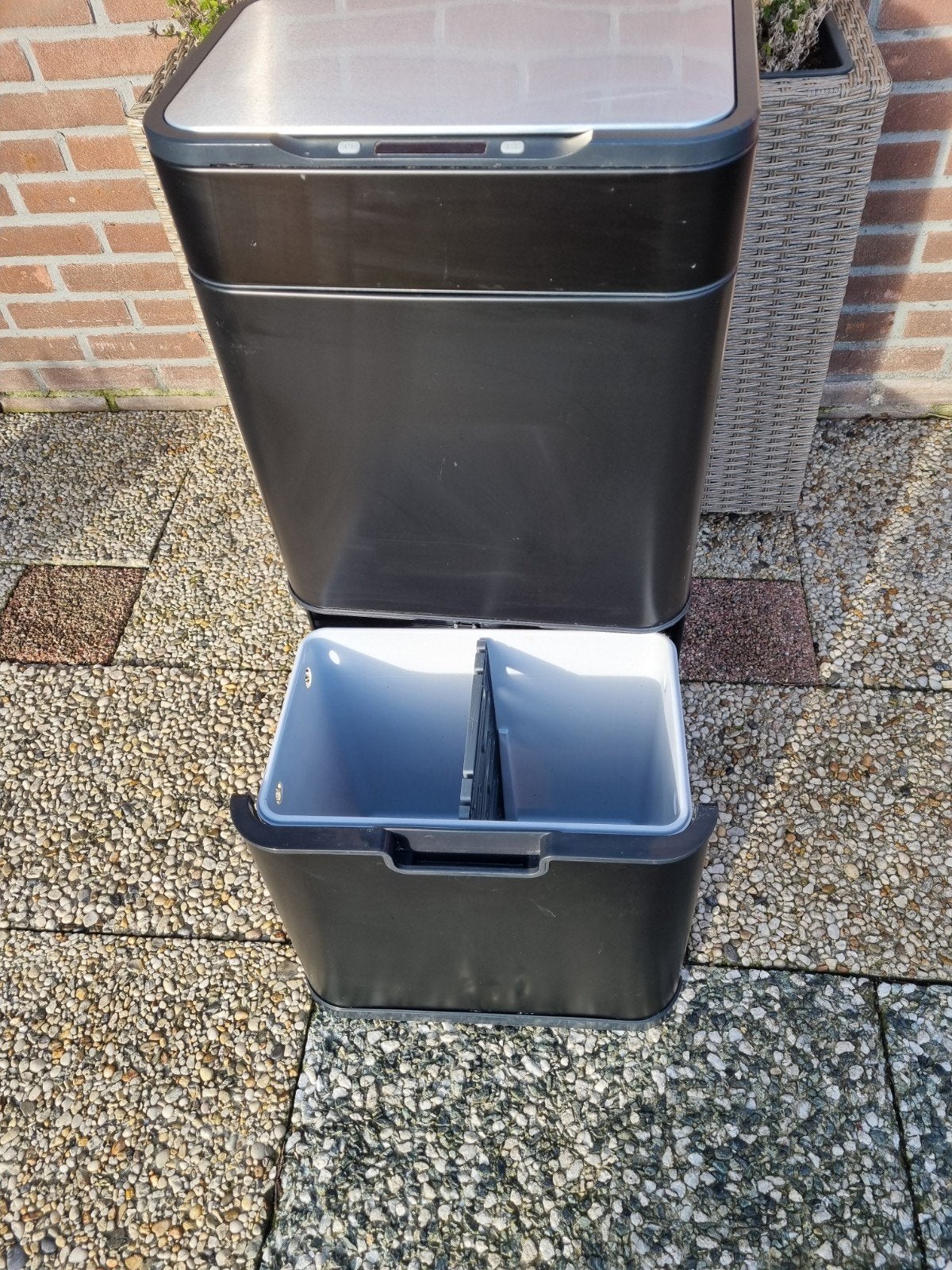 Brabantia Bo Touch Bin Hi 2x30L - Afvalscheiding, Ophalen of Verzenden