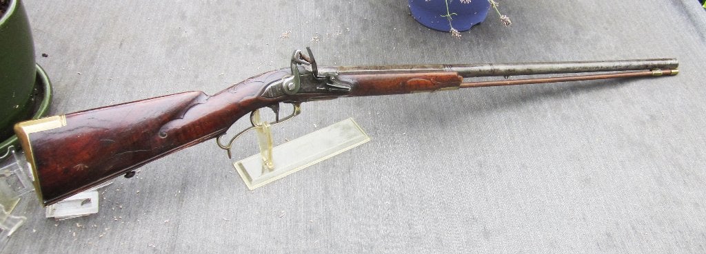 antiek geweer Vuursteen Potzdammagaz 1790 VRIJGESTELD, Ophalen of Verzenden