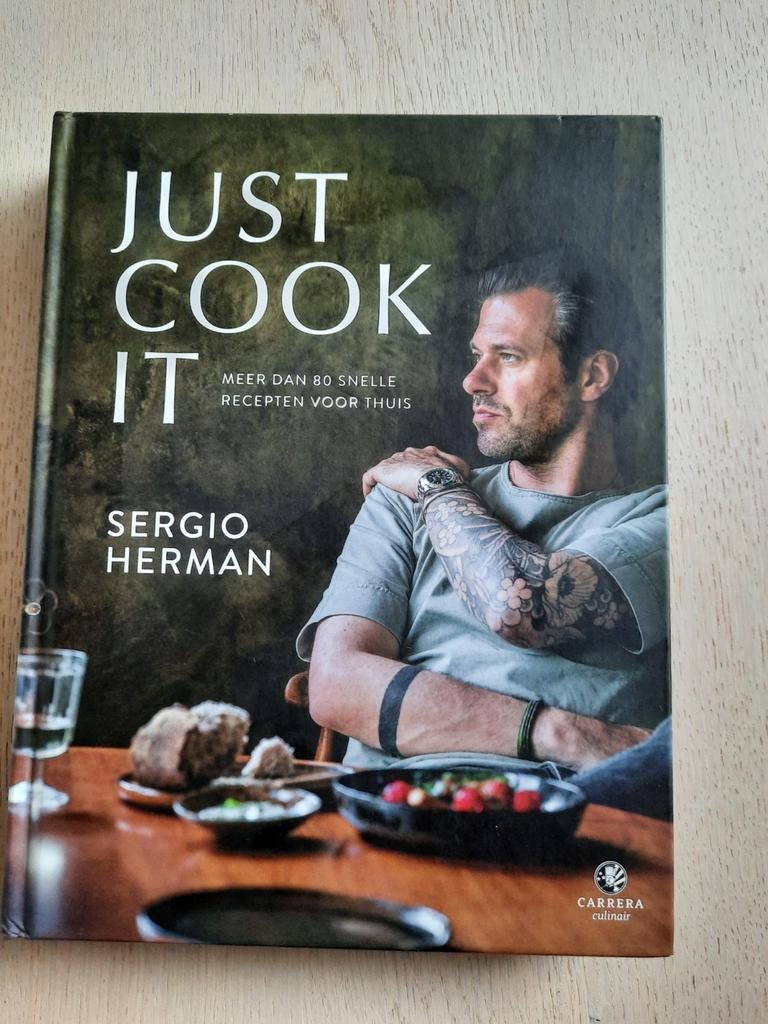 JUST COOK IT - Sergio Herman, Boeken, Kookboeken, Zo goed als nieuw, Ophalen of Verzenden