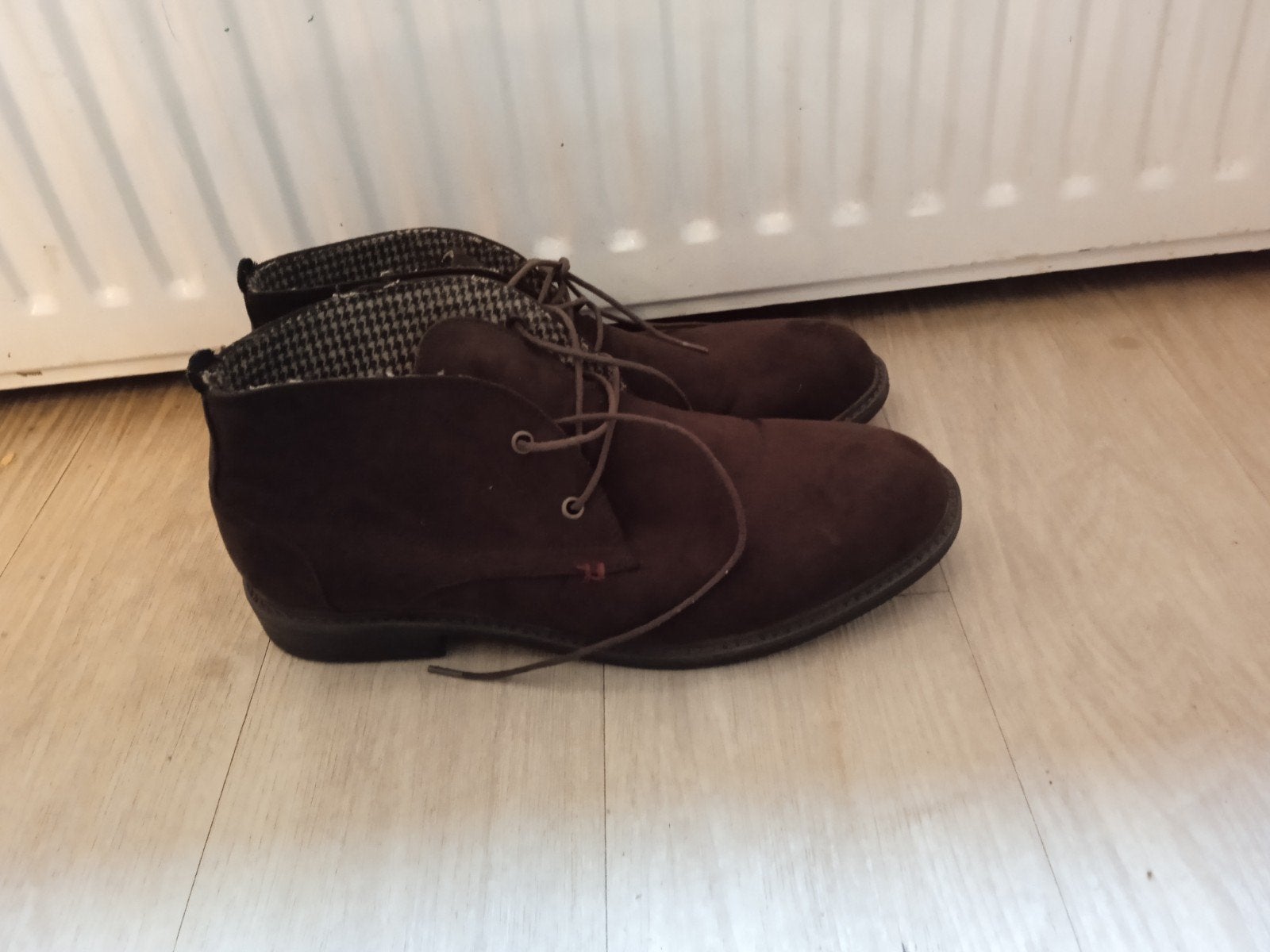 Pier One Suède Chukka Boots / Enkellaarzen–bruin–Maat 45, Bruin, Boots, Pier One, Ophalen of Verzenden