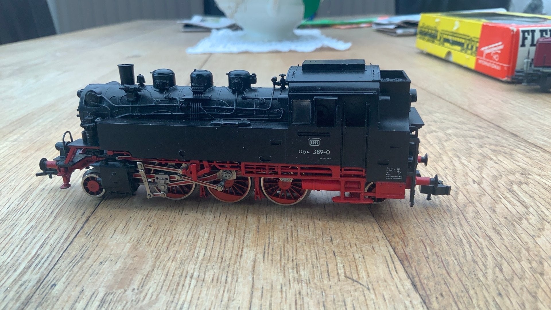FLeischmann stoomlok cat.nr.4064, Hobby en Vrije tijd, Modeltreinen | H0, Fleischmann, Ophalen of Verzenden, Zo goed als nieuw