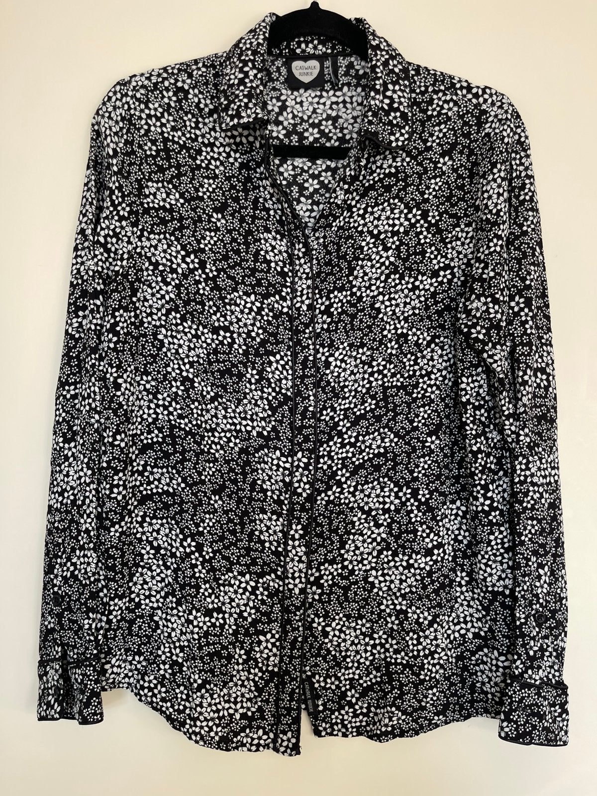 Catwalk Junkie blouse maat M, Ophalen of Verzenden, Zo goed als nieuw, Maat 38/40 (M), Zwart