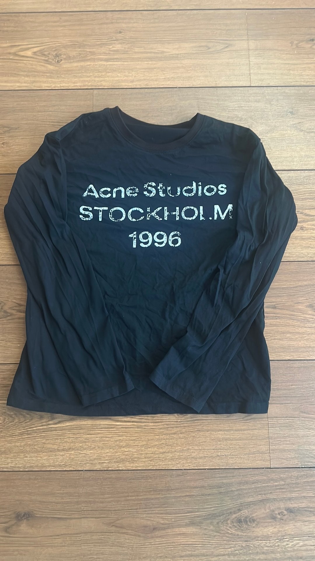 acne studio long sleeve zwart, Ophalen of Verzenden, Nieuw, Maat 46 (S) of kleiner, Zwart
