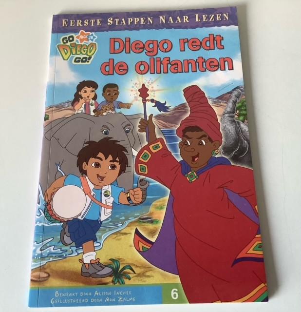 boekje diego redt de olifanten, Ophalen of Verzenden, Nieuw, Fictie algemeen, 5 of 6 jaar