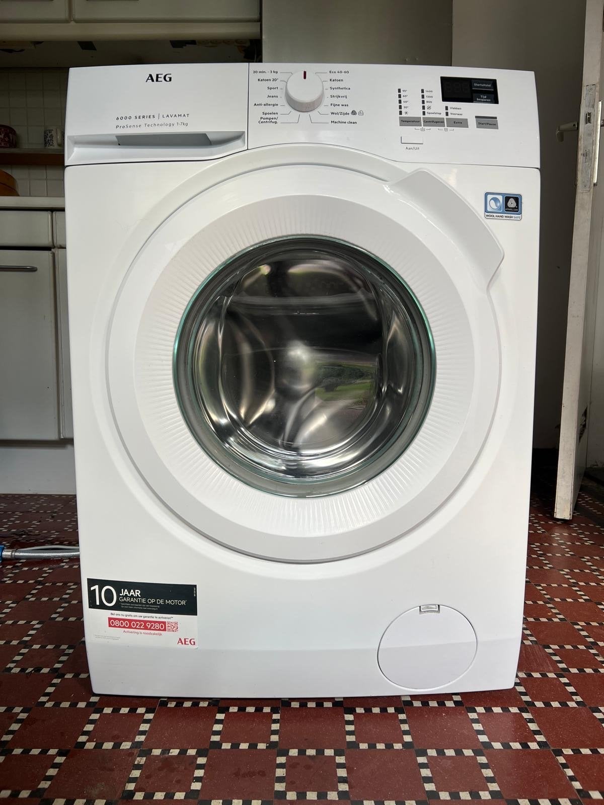 AEG Lavamat 6000 Series L6FBN74K - 7 kg - 2020, Ophalen, 6 tot 8 kg, Energieklasse A of zuiniger, Zo goed als nieuw