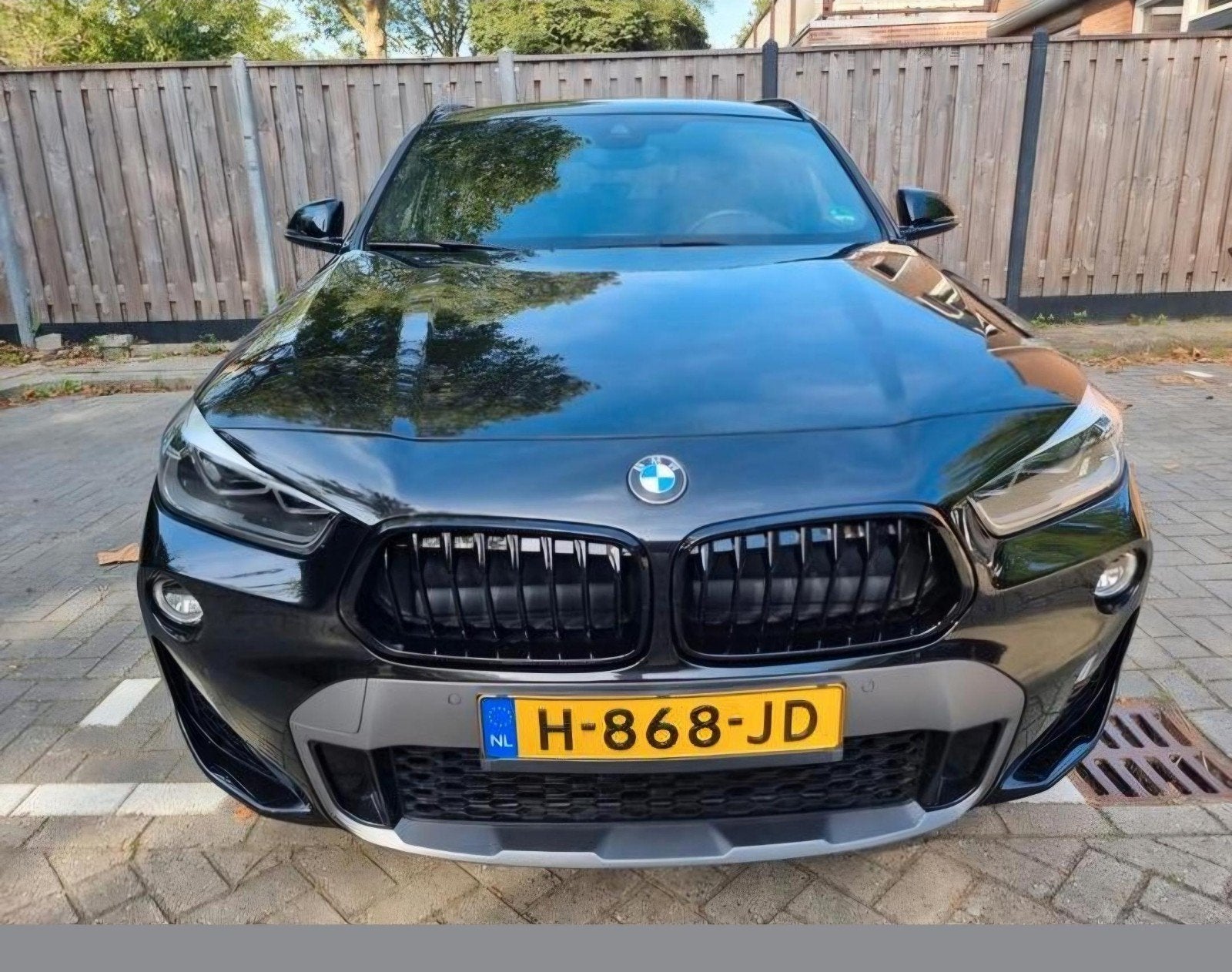 BMW X2 Sdrive20i 192pk Aut 2019 Zwart, Auto's, BMW, Automaat, 1998 cc, X2, 1800 kg