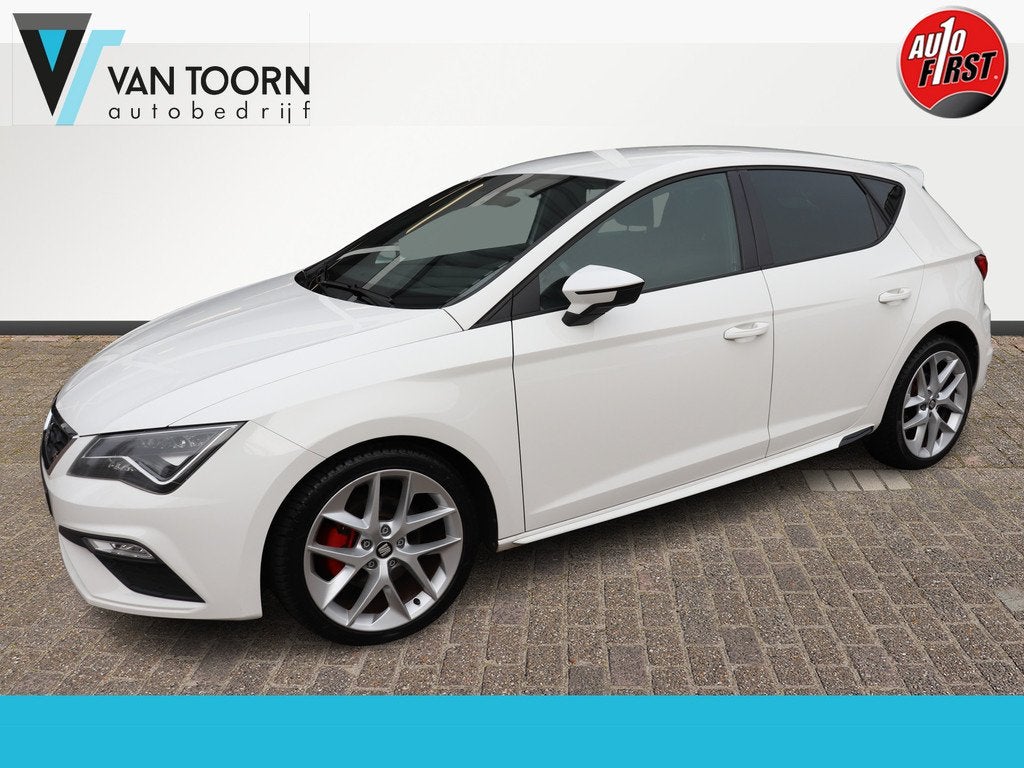 SEAT Leon 1.4 EcoTSI FR Aerodynamica-pakket (dakspoiler, sid, Auto's, 1141 kg, Stof, Gebruikt, Zwart