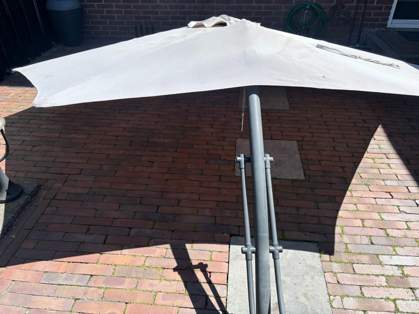 Parasol, Tuin en Terras, Parasols, Ophalen, Gebruikt, 2 tot 3 meter, Zweefparasol