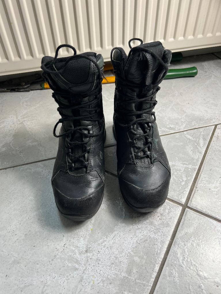 Gedragen paar HAIX Ranger legerschoenen maat 41 heren normal, Verzenden, Gebruikt, Schoenen
