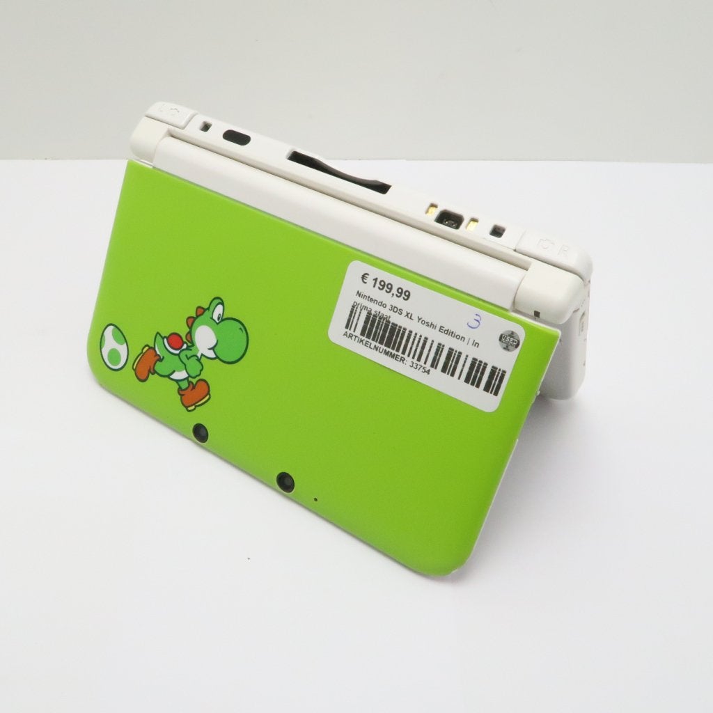Nintendo 3DS XL Yoshi Edition | In Redelijke Staat, Nintendo, Gebruikt, Support@nintendo.com, 11-1 Hokotate-cho, Kamitoba, Minami-ku
Kyoto 601-8501
Japan