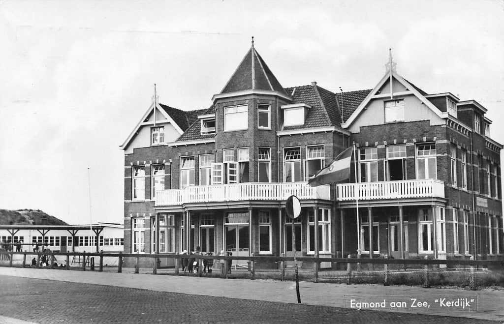 JP561 Egmond aan Zee Kerdijk 1964, Ophalen of Verzenden, 1960 tot 1980, Gelopen, Noord-Holland