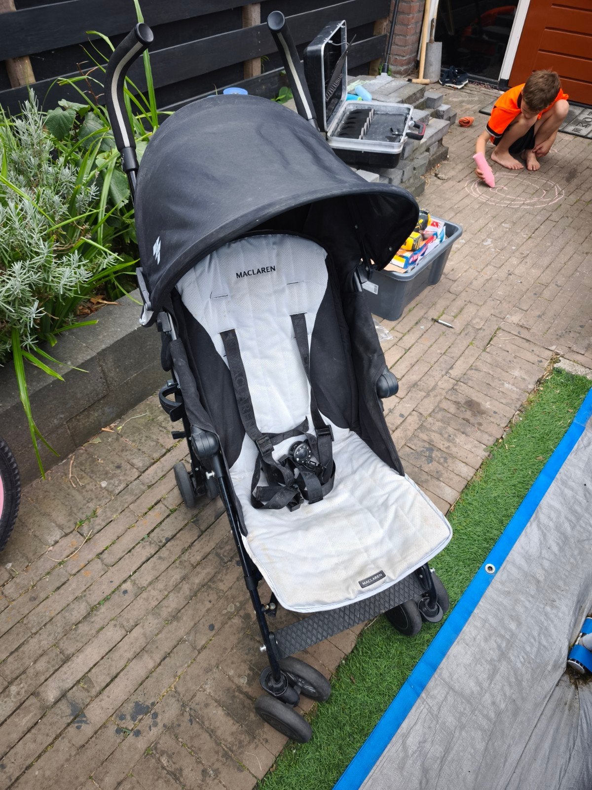 Maclaren Quest buggy, Ophalen of Verzenden, Gebruikt, Maclaren, Verstelbare rugleuning