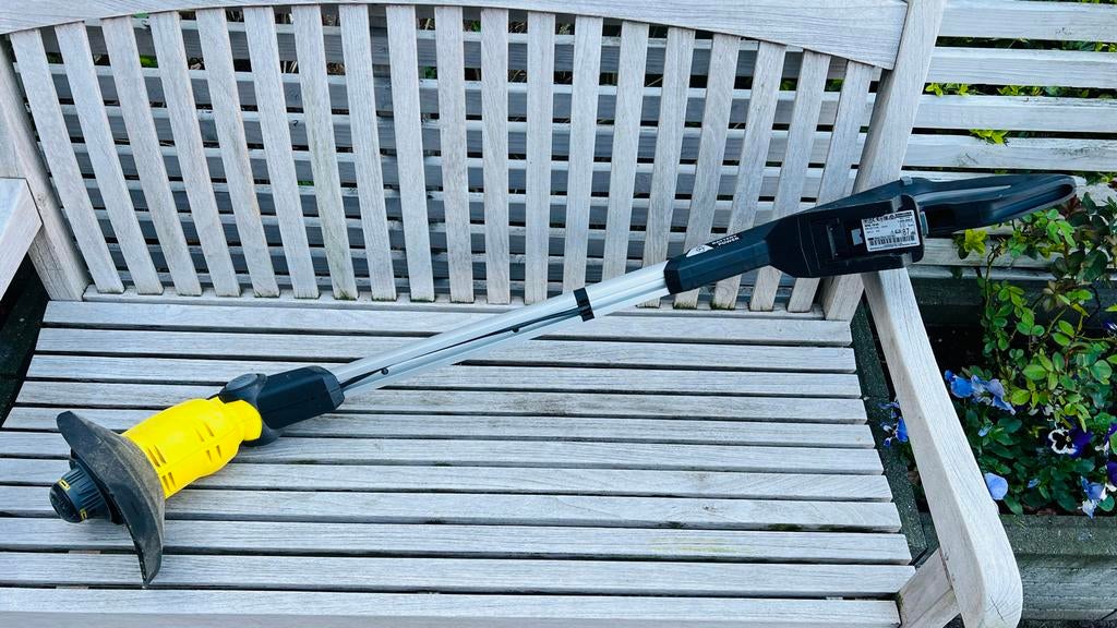Kärcher WRE 18-55 accu onkruidverwijderaar, Ophalen of Verzenden, Gebruikt, Minder dan 10 cm, Accu